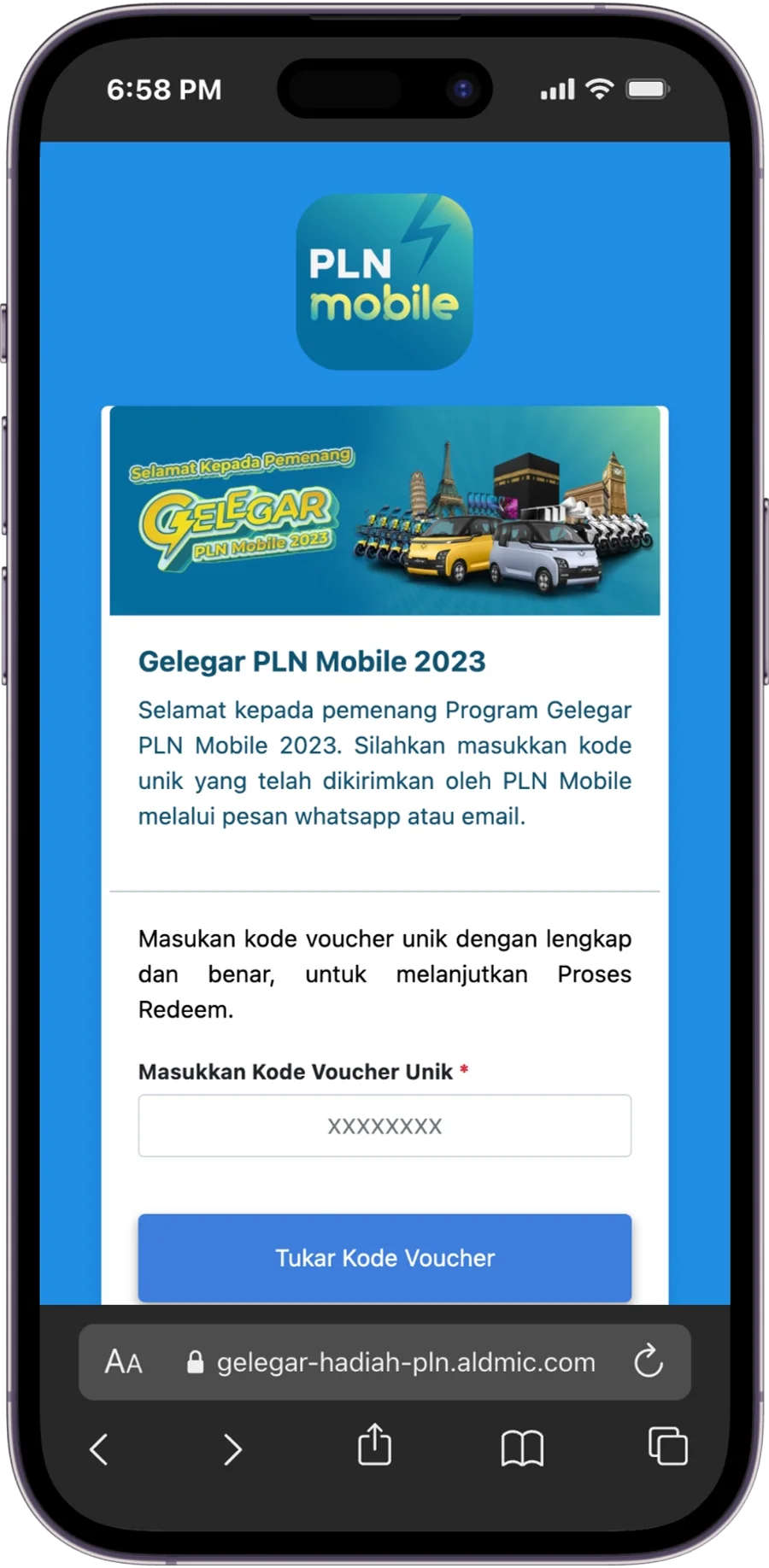 Gelegar Hadiah PLN